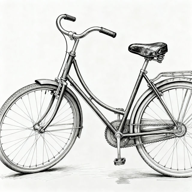 Drawing Bicycle Art gallery