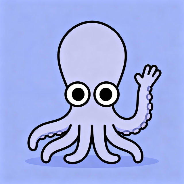 Easy Squid Drawing gallery