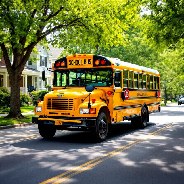 School Bus Images - Made With AI gallery