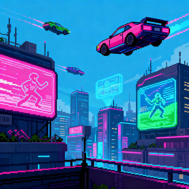 AI Generated Pixel Art gallery