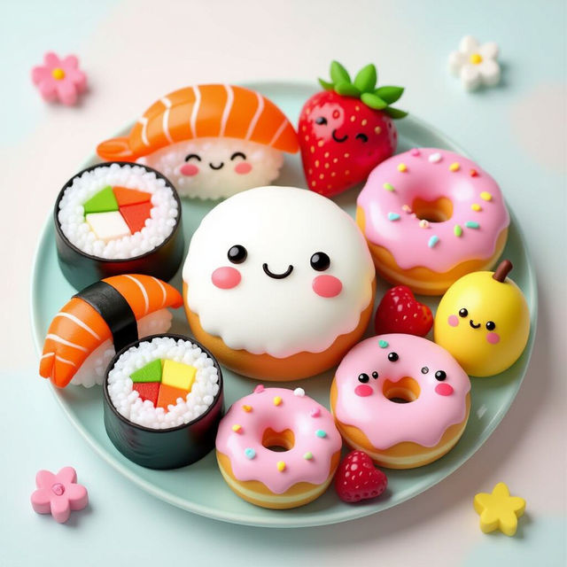 Cute Food Wallpapers - Made With AI gallery