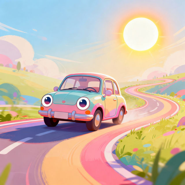 Car Cartoon Images gallery