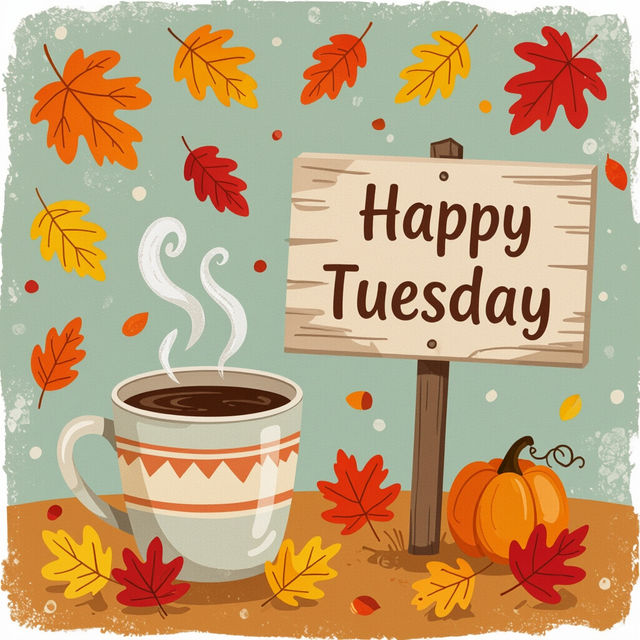 Happy Tuesday Fall Images gallery