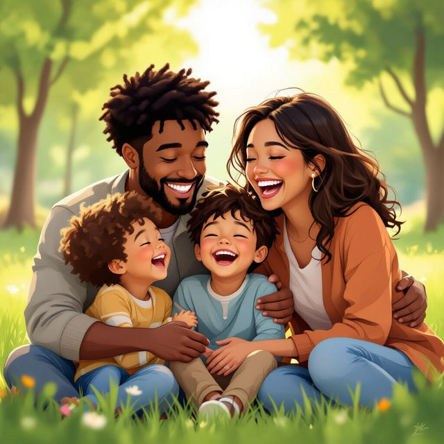 Family Drawings - Created With AI gallery