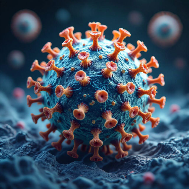 Virus Microscopic Images gallery