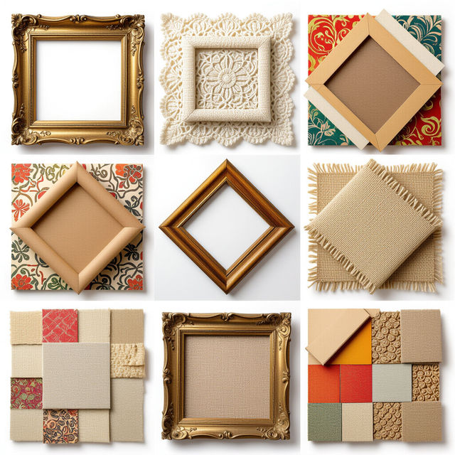 Picture Frame Backing - Made With AI gallery