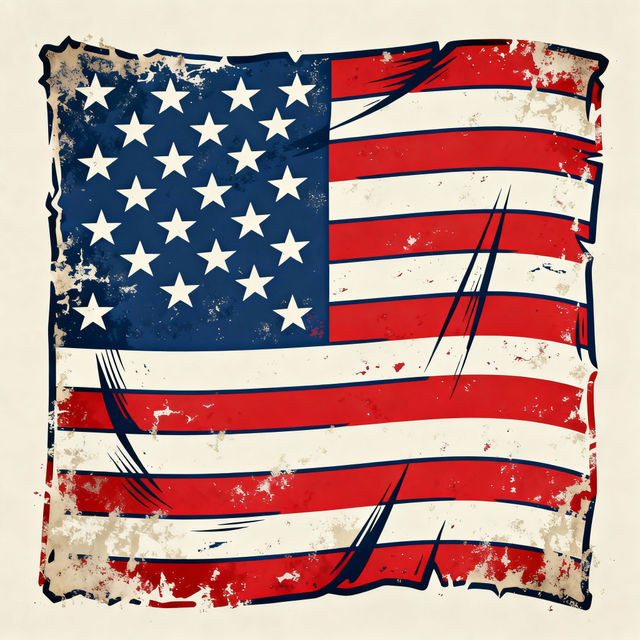 Clip Art American Flag gallery