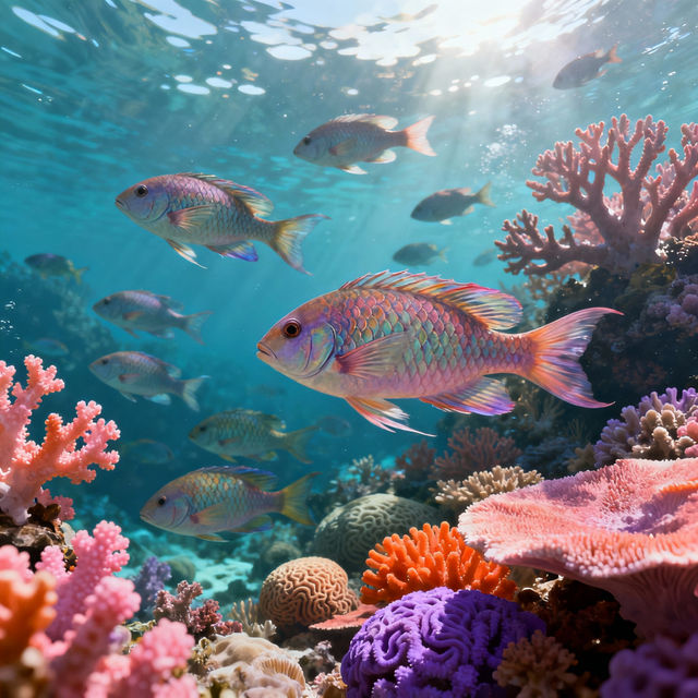 Drawing Fish - AI Generated Art gallery