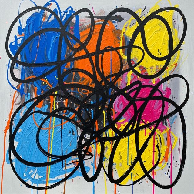 Explore Unique Scribble Art Created With AI gallery