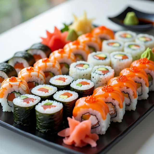 Types Of Sushi Rolls With Pictures gallery