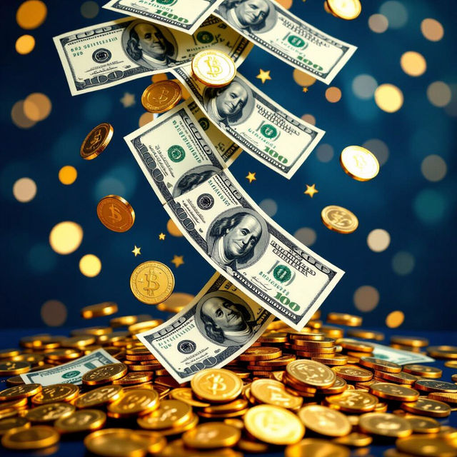 Money Background Wallpaper - Made With AI gallery