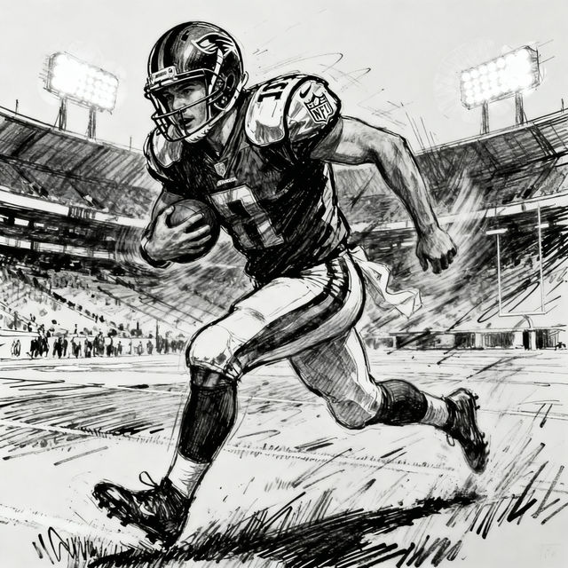 NFL Drawing Art gallery