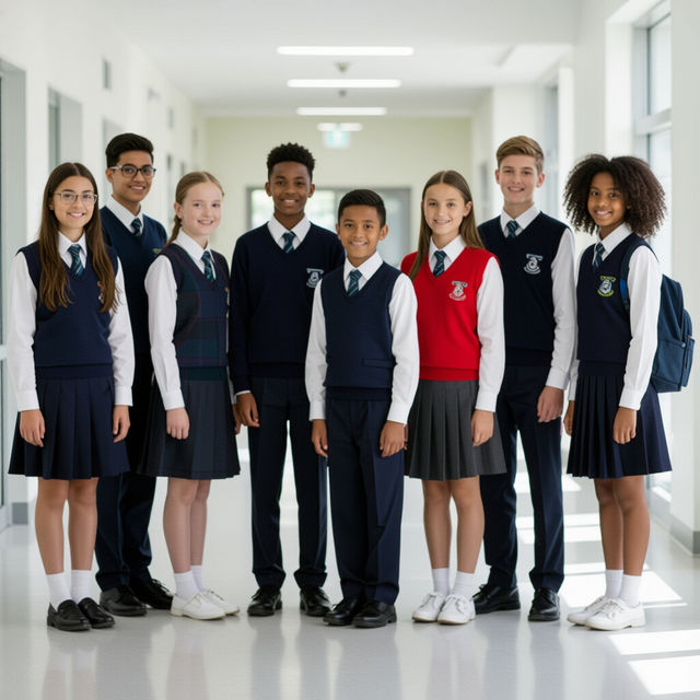 School Uniform Images - Made With AI gallery