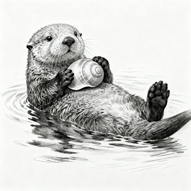 Sea Otter Sketches gallery