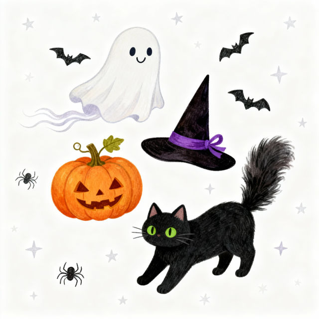 Halloween Easy Drawings gallery