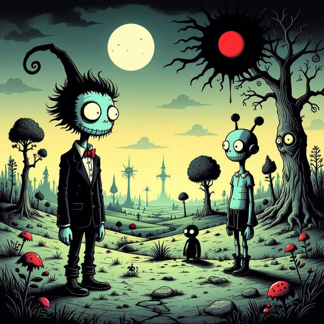 Jhonen Vasquez Art gallery