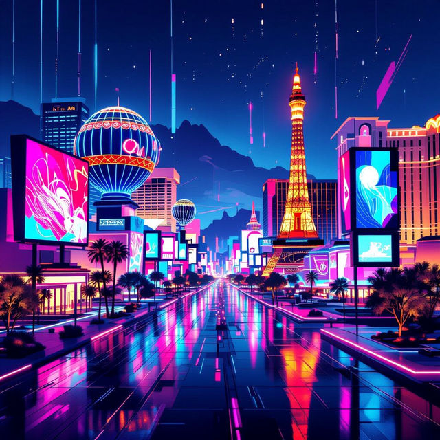 Vegas Art Museum - AI Generated Art gallery