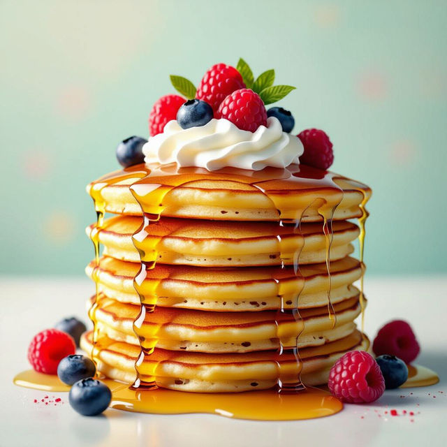 Pancake Drawings - Made With AI gallery