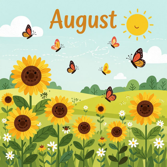 Cute August Wallpapers - Made With AI gallery