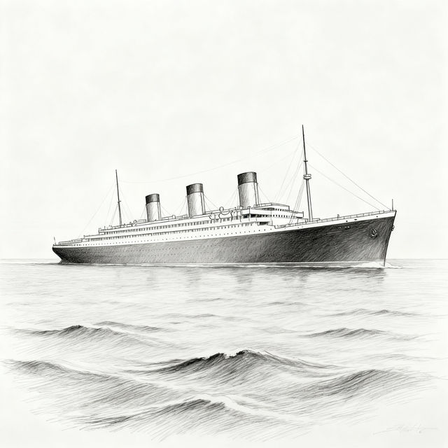 Titanic Drawing Easy - Made With AI gallery