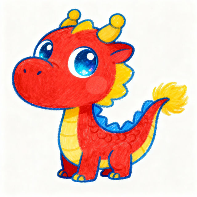 Easy Dragon Drawings gallery