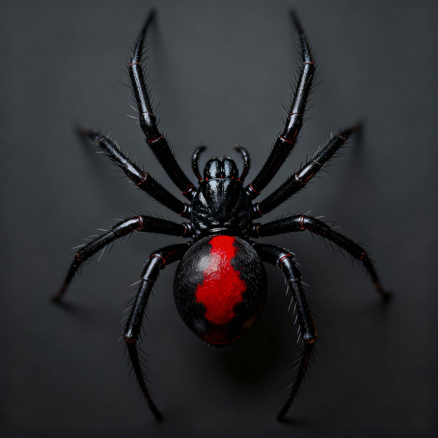 Black Widow Spider Drawings gallery