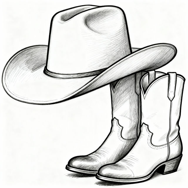 Simple Easy Western Drawings gallery