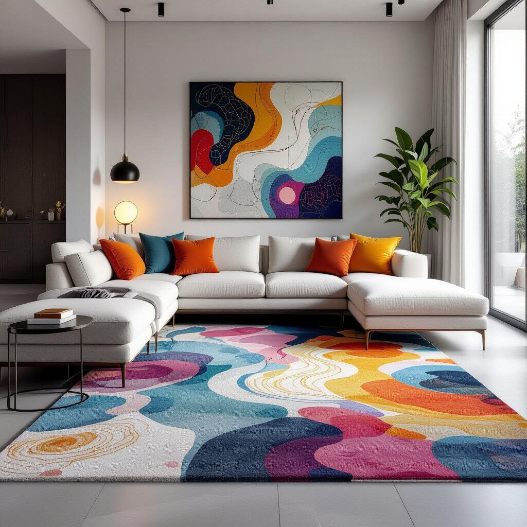 Rugs As Art Gallery - AI Designed Rugs