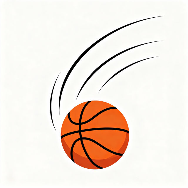 Simple Basketball Drawing gallery