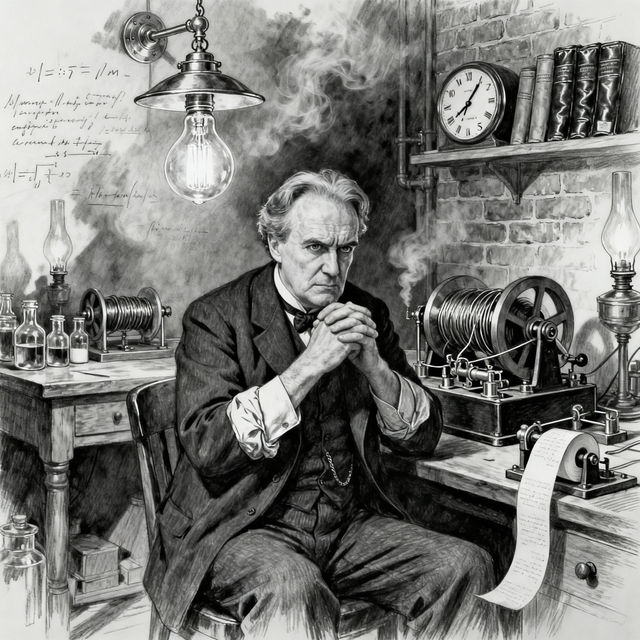 Drawing Thomas Edison gallery