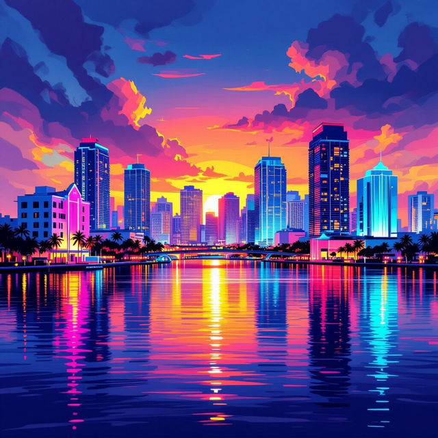 Miami Art Galleries - AI Generated gallery