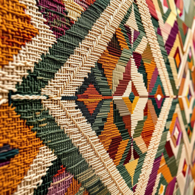 Woven Wall Art - AI Generated gallery