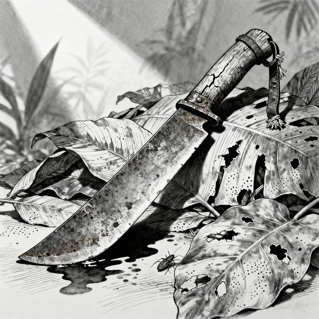 Machete Drawing gallery