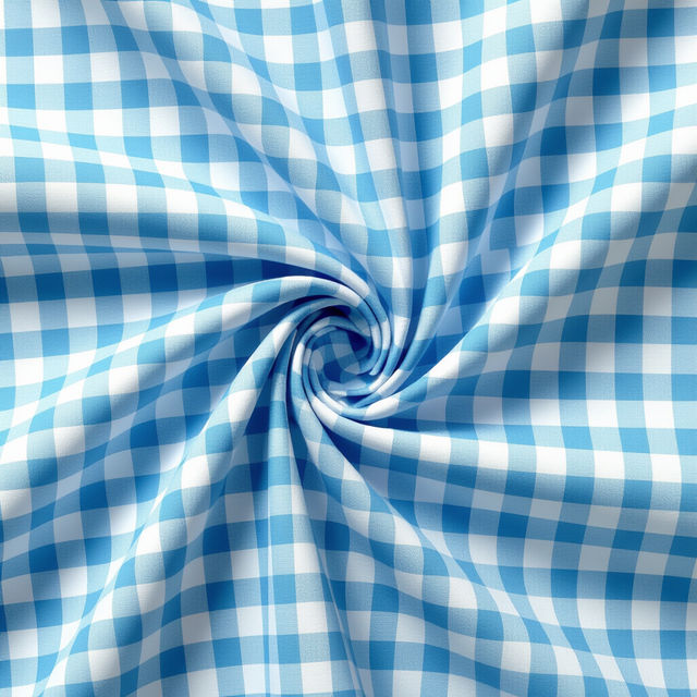Blue Gingham Wallpaper - AI Generated gallery