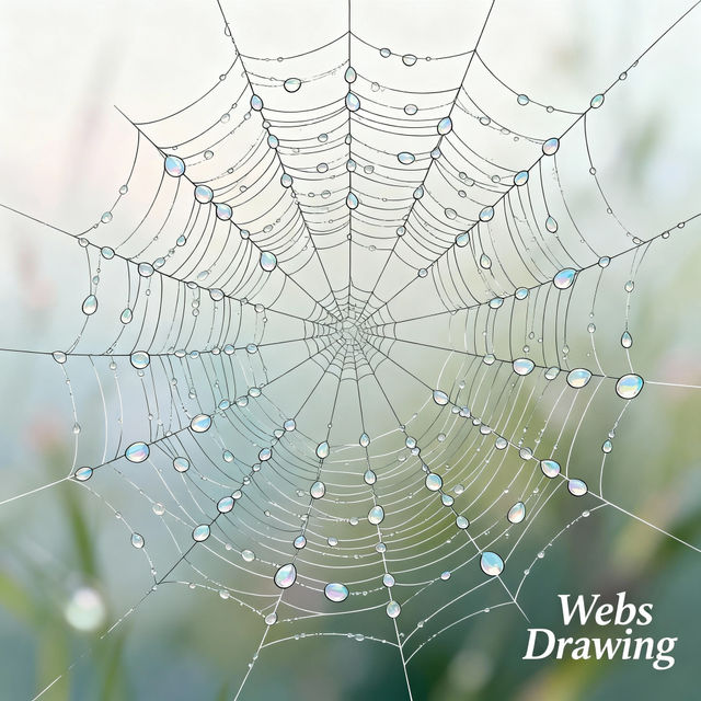 Webs Drawing Art - Made With AI gallery