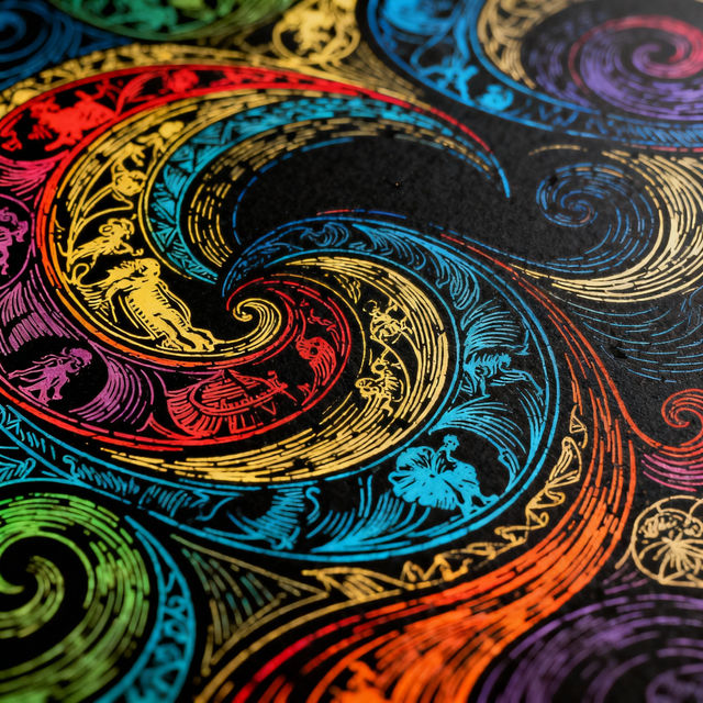 Easy Scratch Art Ideas gallery