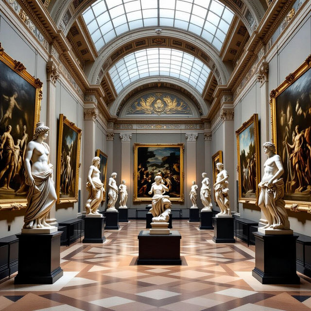 Academy Art Museum - AI Art gallery