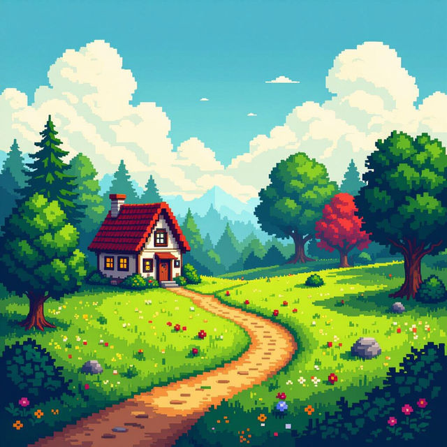 Pixelated Pictures - Made With AI gallery