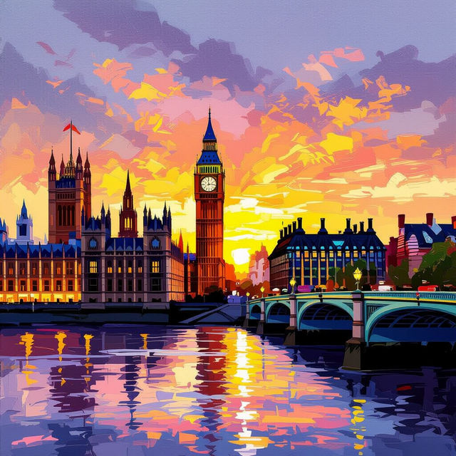 London Art - Created With AI gallery