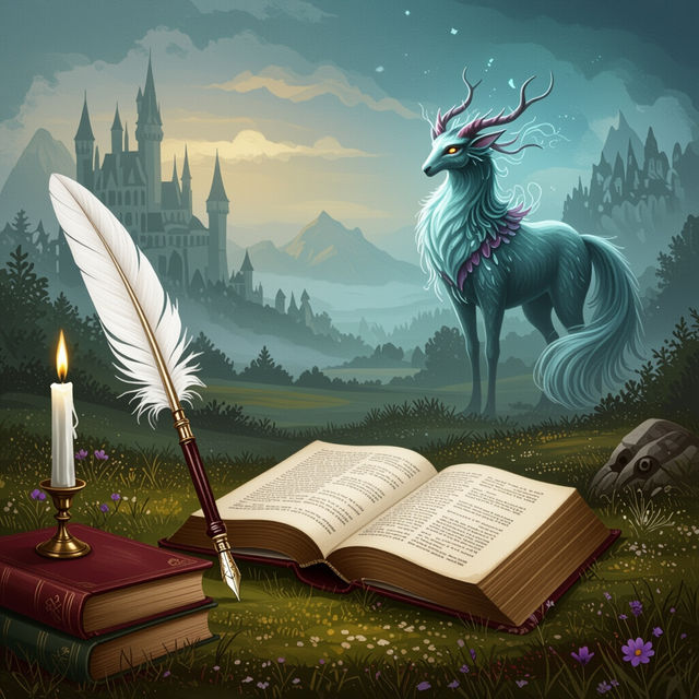 Literature Art - AI Generated gallery