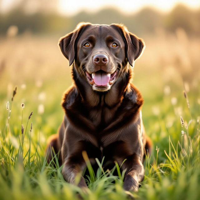 Chocolate Labrador Pictures gallery