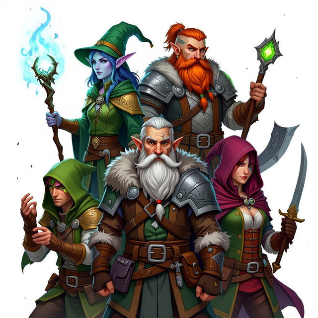 AI Character Art gallery