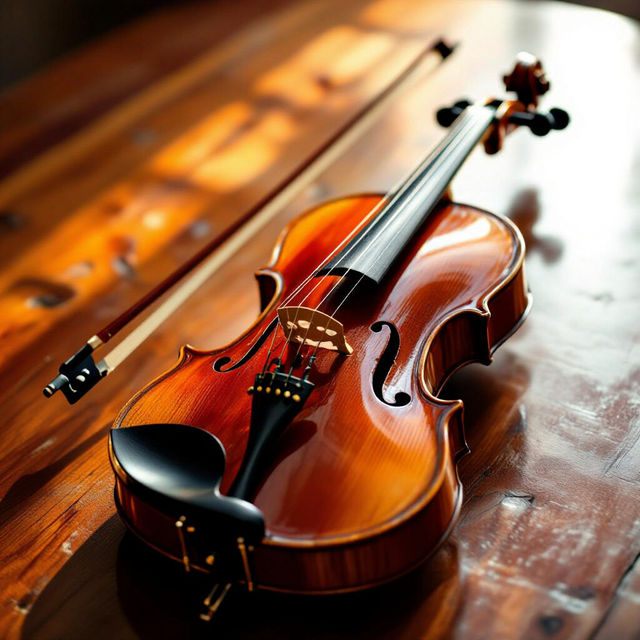 Picture Of Violin - AI Generated Art gallery