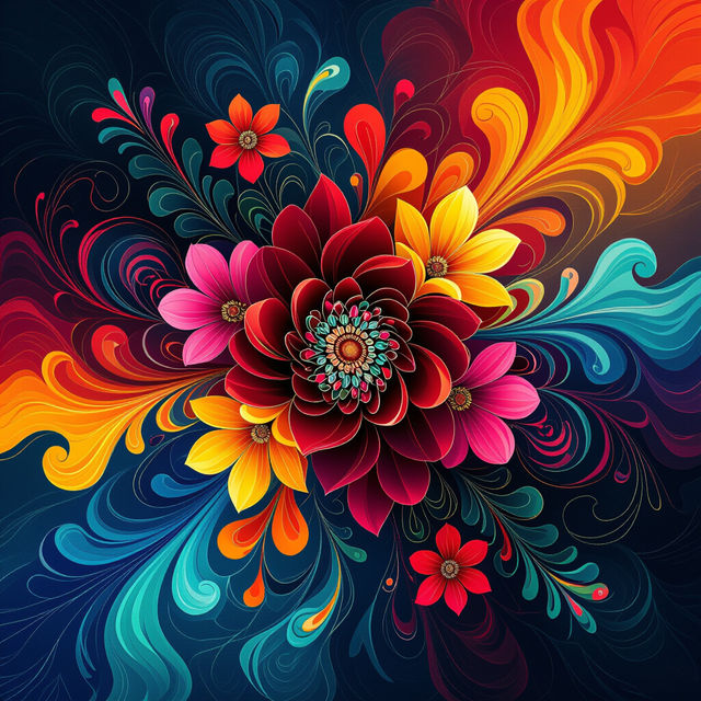 Abstract Floral Art - Create Yours gallery