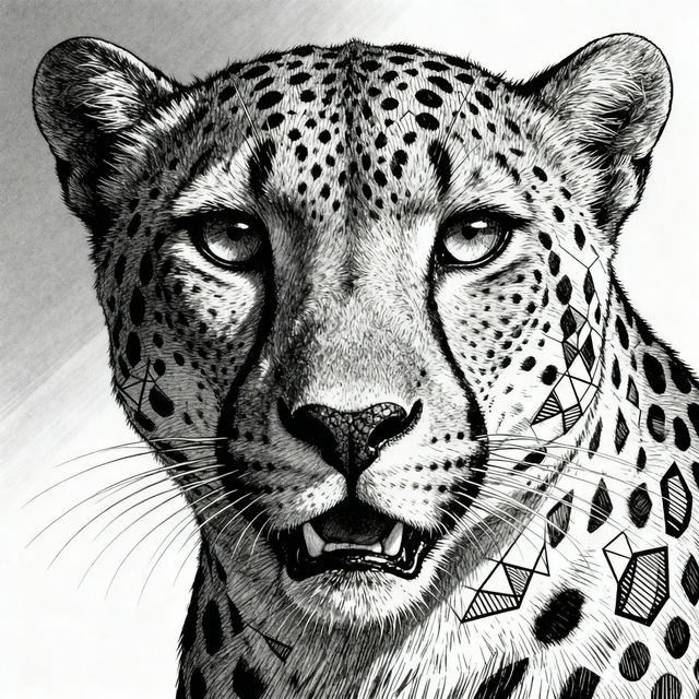 Cheetah Print Drawings gallery