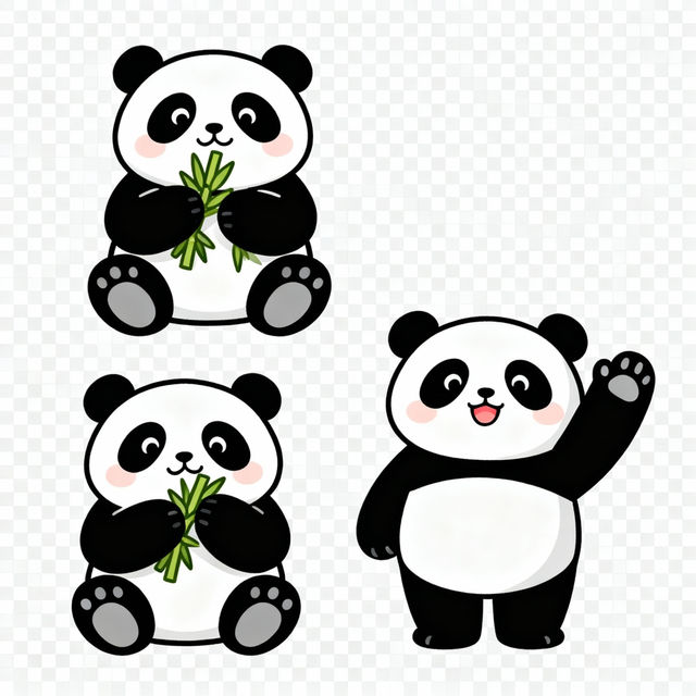 Panda Clip Art gallery