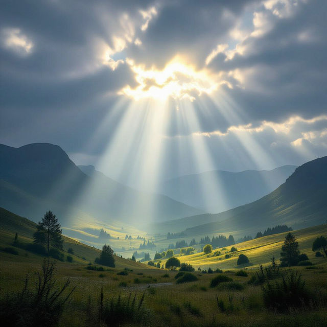 Light Over Picture Art gallery