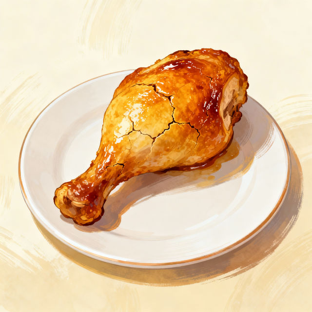 Chicken Leg Drawings - AI Generated gallery