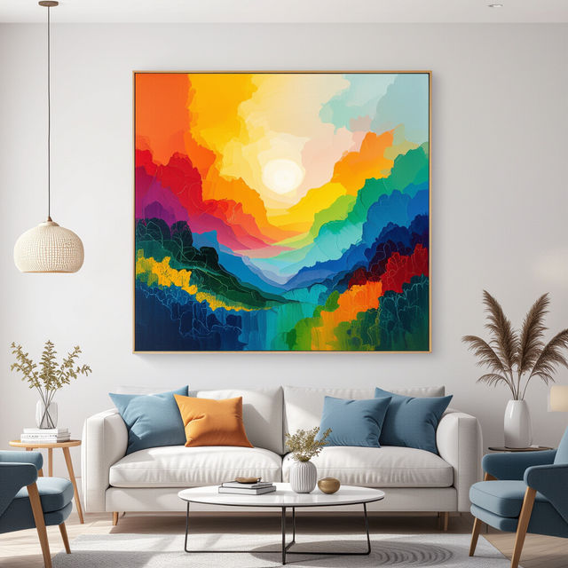 Big Canvas Wall Art - AI Generated gallery