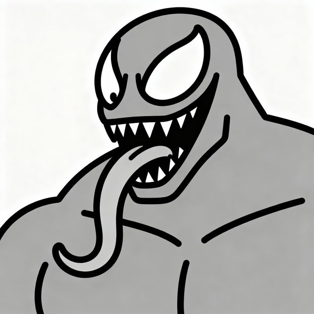 Venom Drawing Easy gallery